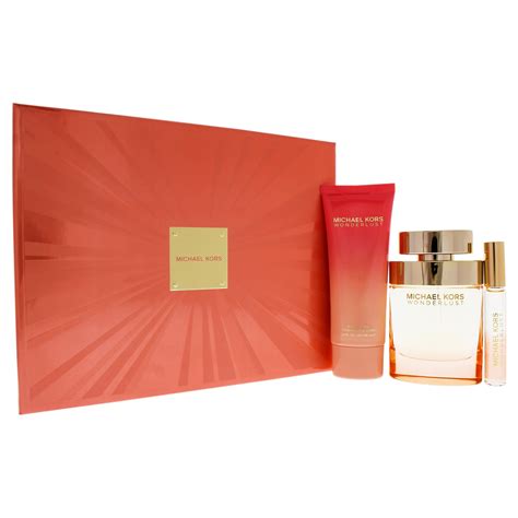 michael kors perfume set of 3|michael kors gorgeous gift set.